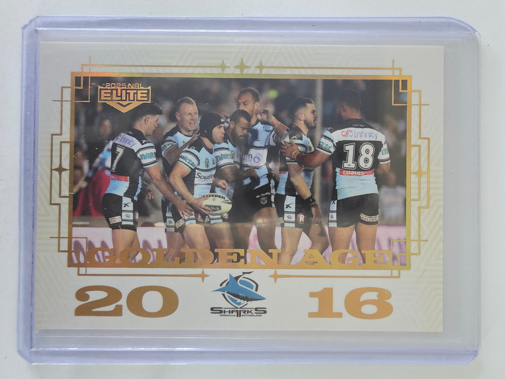 NRL 2025 Elite | Golden Age | #GA04 | Cronulla Sharks 2016 | #041/120