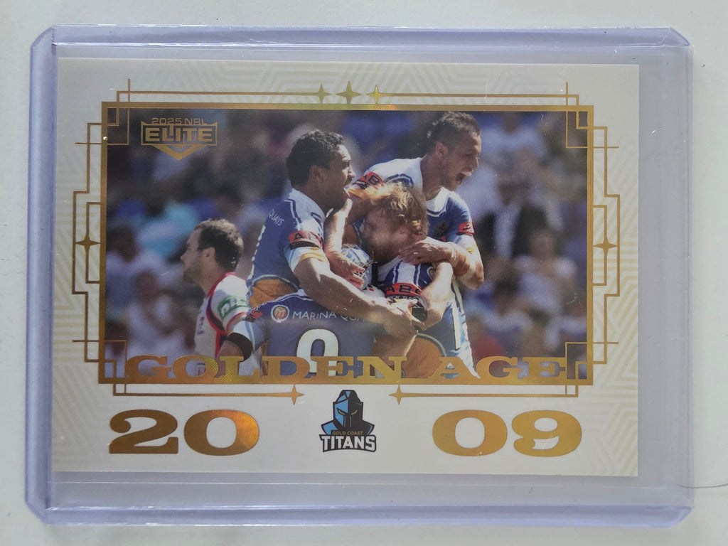 NRL 2025 Elite | Golden Age | #GA06 | Gold Coast Titans 2009 | #012/120