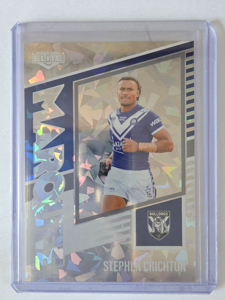 NRL 2025 Elite | Marquee Priority | #MG07 | Stephen Crichton | #33/41 | Bulldogs