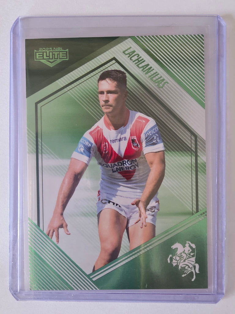 NRL 2025 Elite | Mojo Emerald | #ME122 | Lachlan Ilias | #09/11 | Dragons