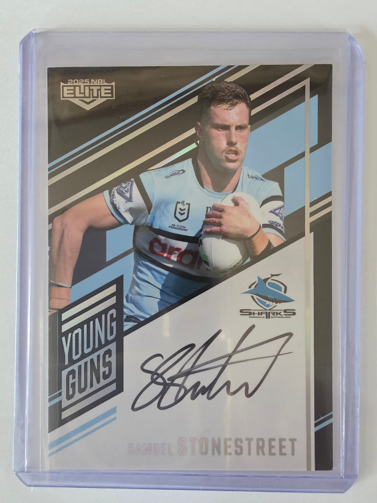 NRL 2025 Elite | Young Guns Black | #YGS04 | Samuel Stonestreet #112/159 Sharks