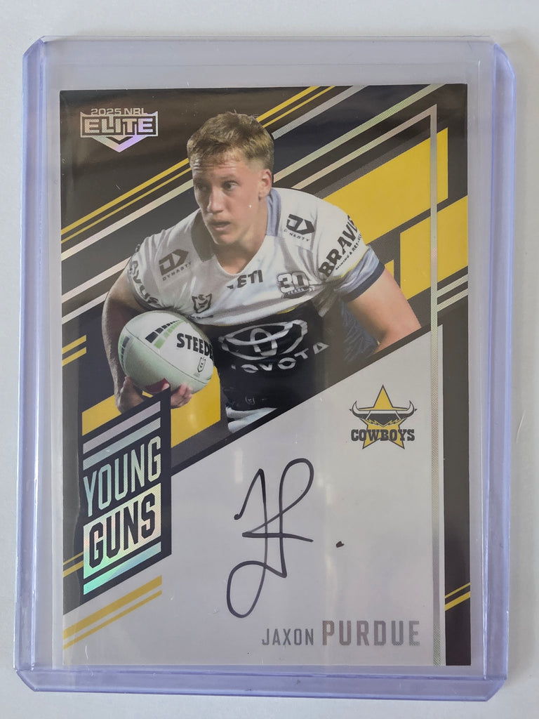 NRL 2025 Elite | Young Guns Black | #YGS10 | Jaxon Purdue | #157/159 | Cowboys