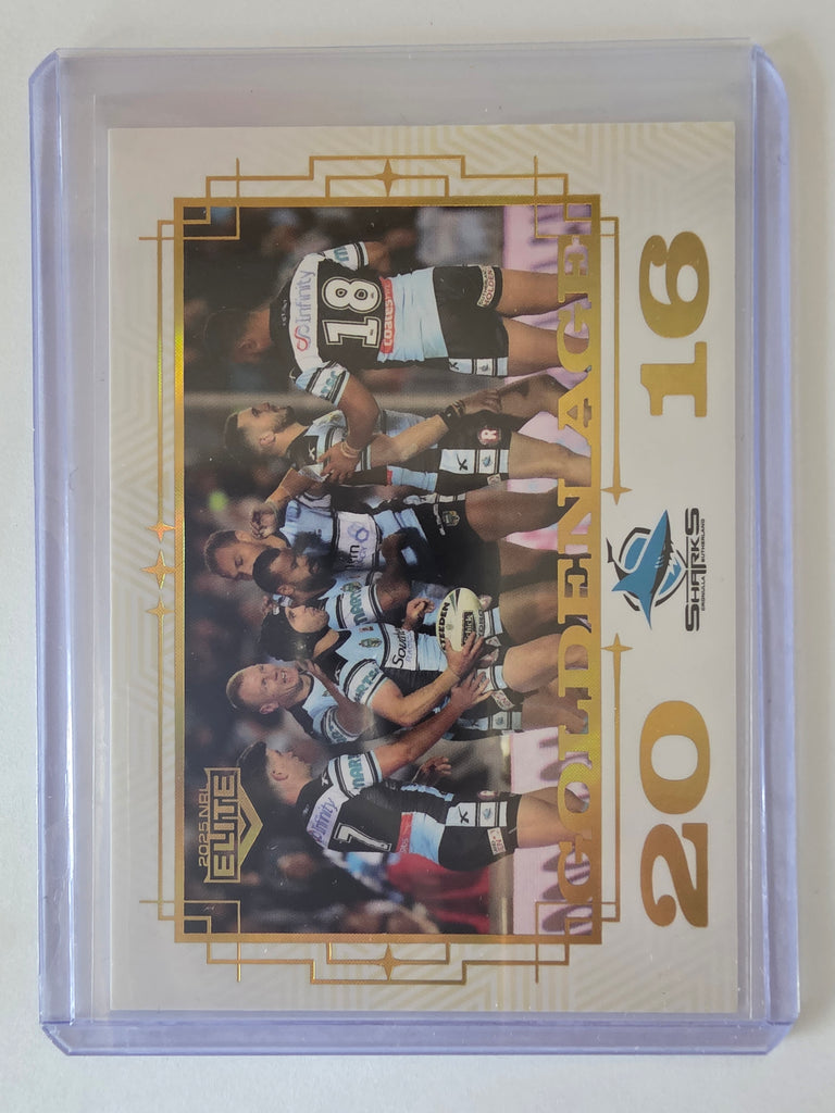 NRL 2025 Elite | Golden Age | #GA04 | Cronulla Sharks 2016 | #089/120