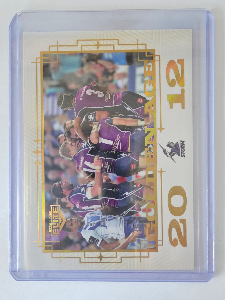 NRL 2025 Elite | Golden Age | #GA08 | Melbourne Storm 2012 | #059/120
