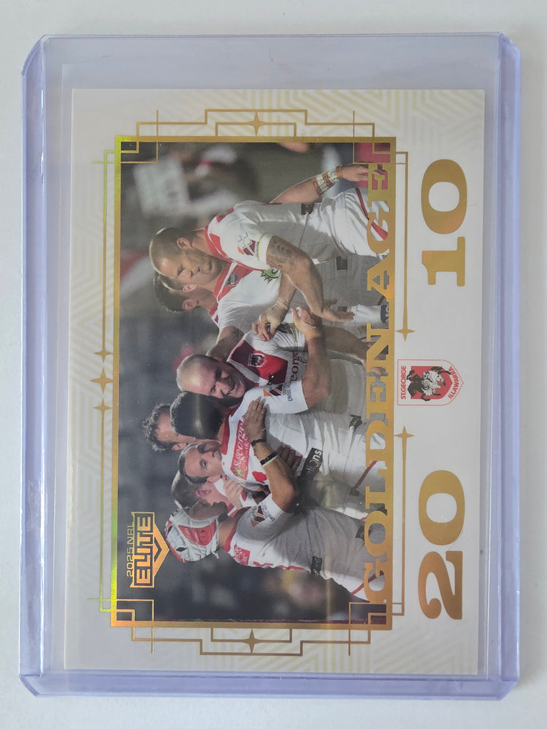 NRL 2025 Elite | Golden Age | #GA14 | St George Illawarra Dragons 2010 |#050/120