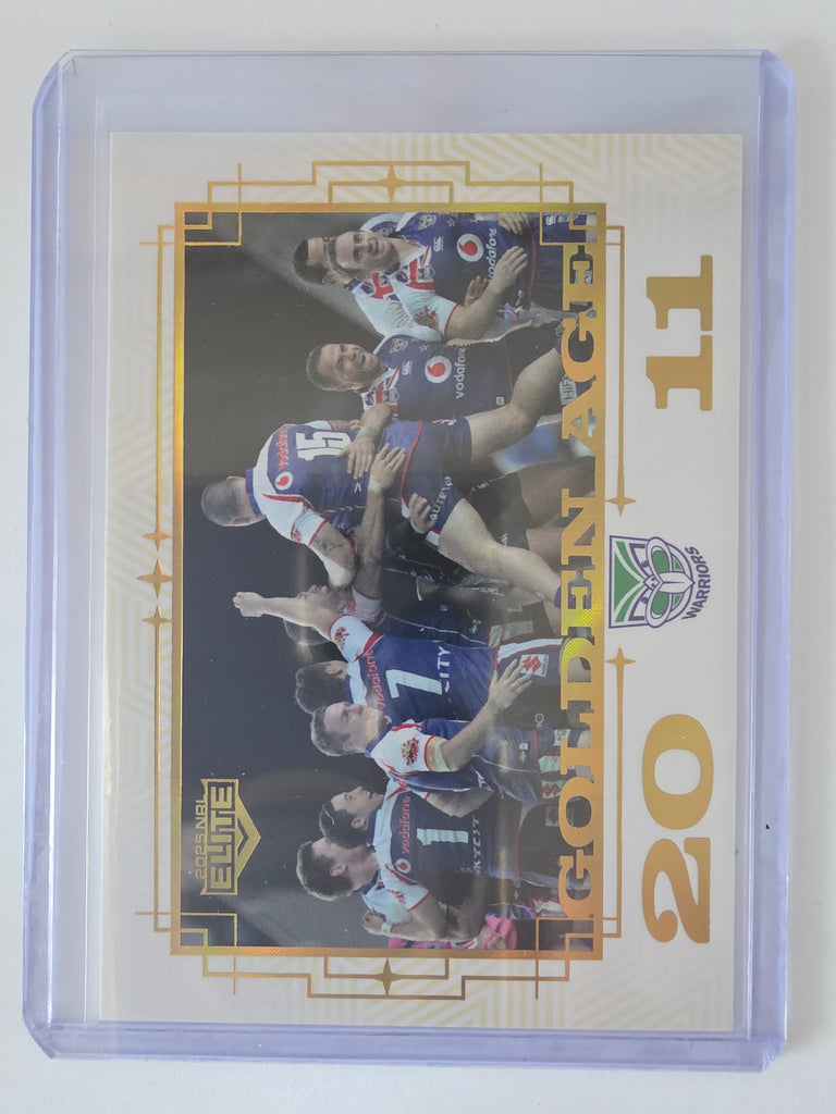 NRL 2025 Elite | Golden Age | #GA16 | New Zealand Warriors 2011 | #111/120