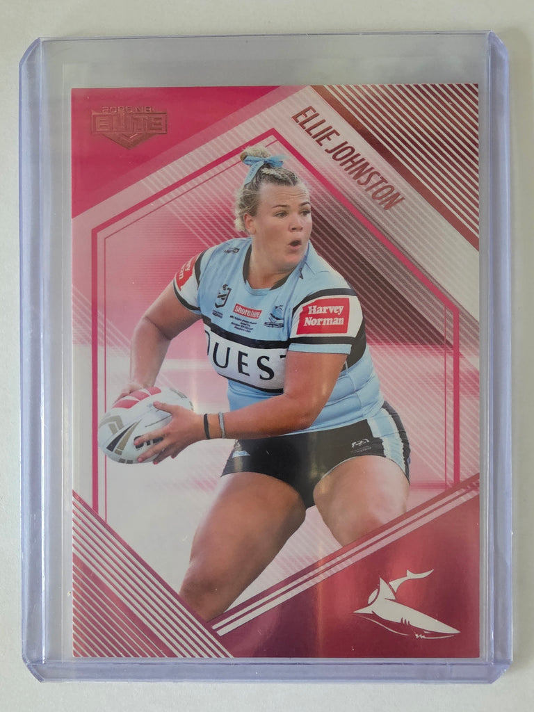 NRL 2025 Elite | Mojo Pink Diamond | #PD16 | Ellie Johnston | #39/68 | Sharks
