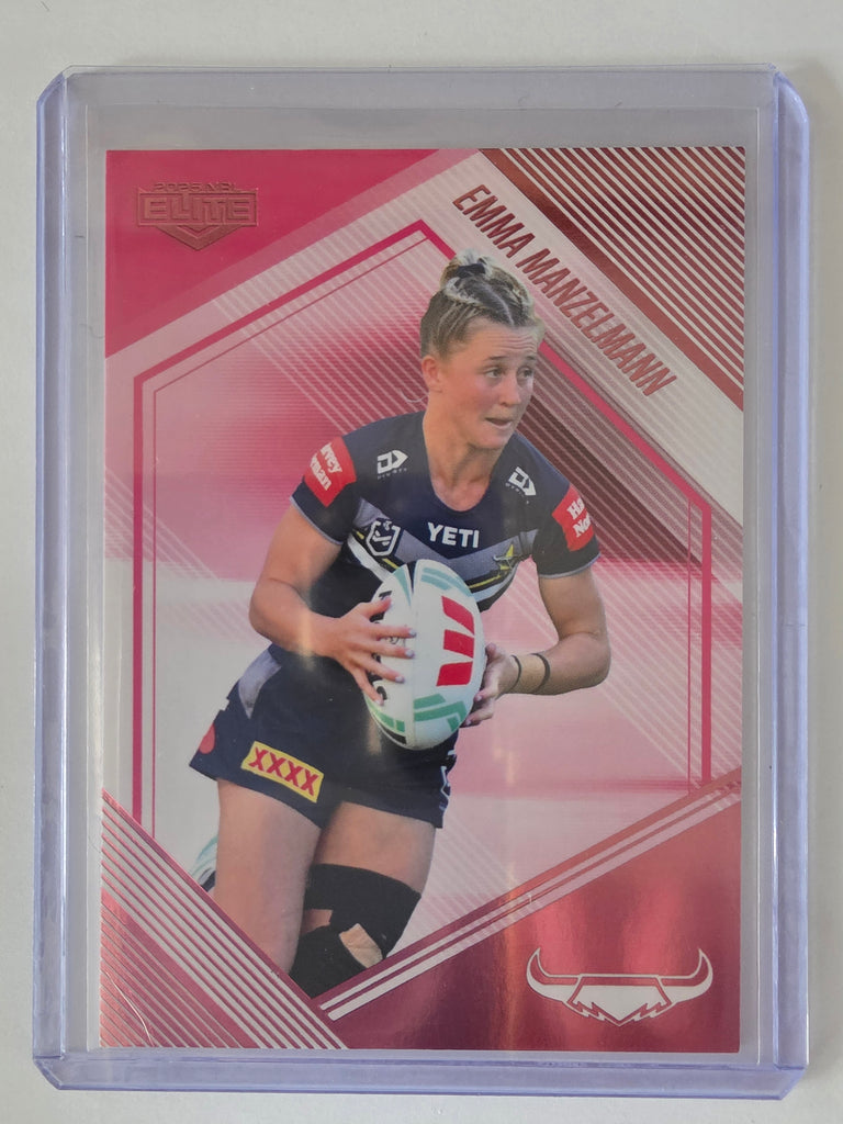 NRL 2025 Elite | Mojo Pink Diamond | #PD34 | Emma Manzelmann | #34/68 | Cowboys