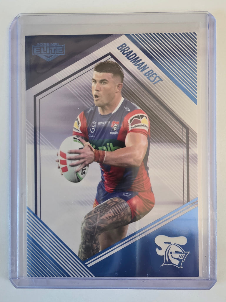 NRL 2025 Elite | Mojo Sapphire| #MS74 | Bradman Best | #19/27 | Knights