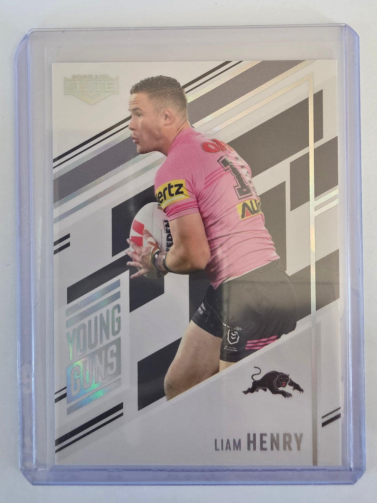 NRL 2025 Elite | Young Guns White | #YG23 | Liam Henry | #141/221 | Panthers