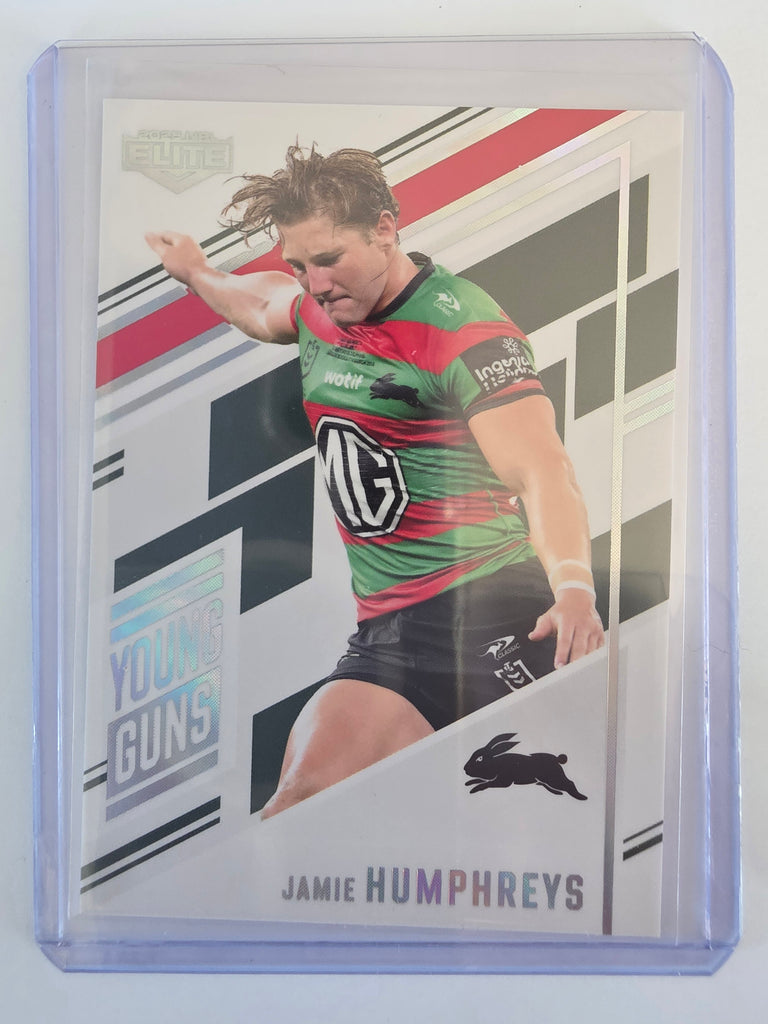 NRL 2025 Elite | Young Guns White | #YG26 | Jamie Humphreys #104/221 | Rabbitohs