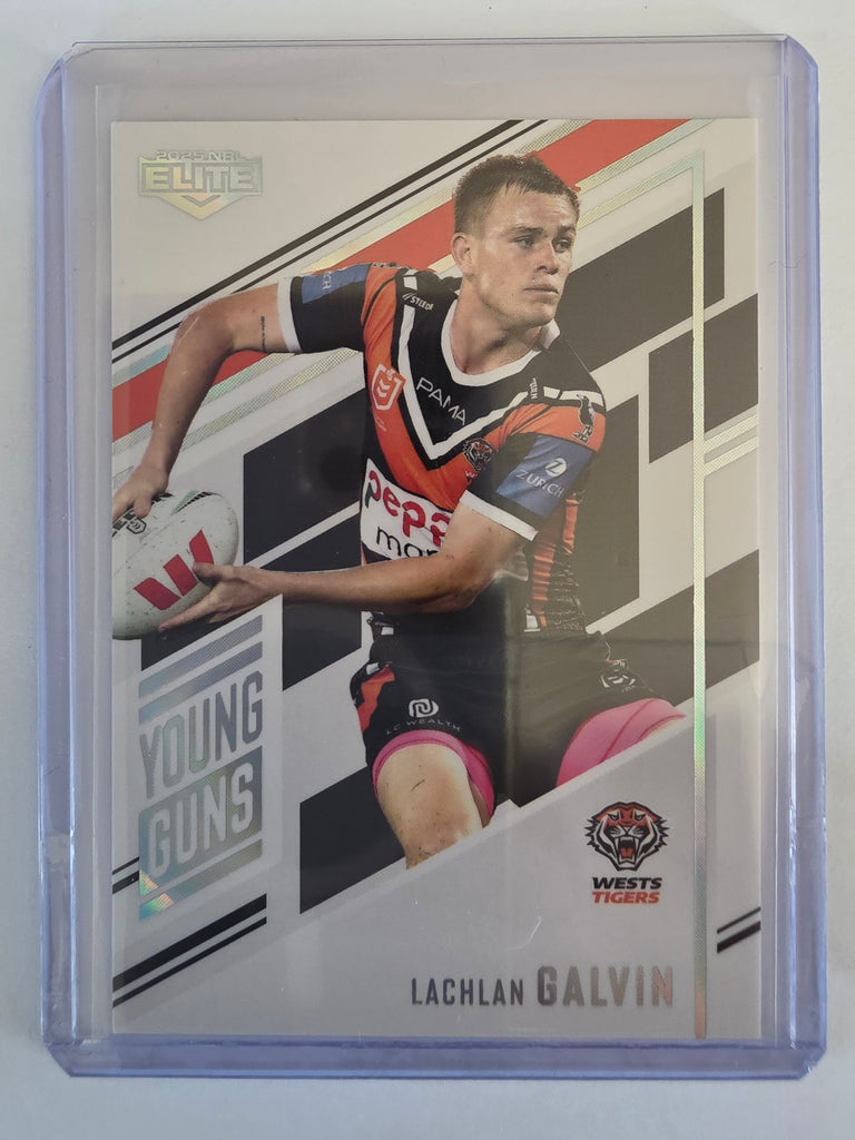 NRL 2025 Elite | Young Guns White | #YG33 | Lachlan Galvin | #152/221 | Tigers
