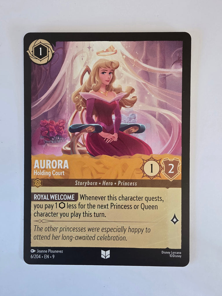 Disney Lorcana | Set 9 Fabled | 6/204 | Aurora - Holding Court | Uncommon