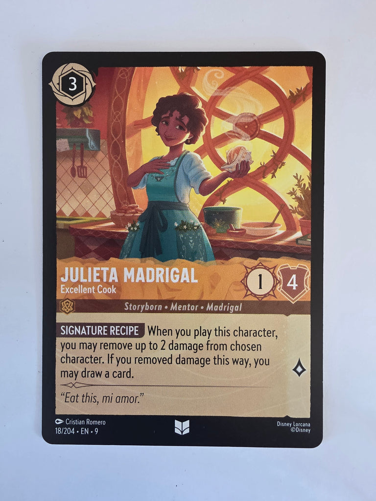 Disney Lorcana | Fabled | 18/204 | Julieta Madrigal - Excellent Cook | Uncommon
