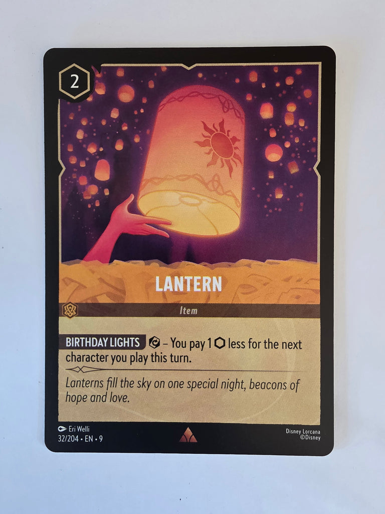 Disney Lorcana | Set 9 Fabled | 32/204 | Lantern | Rare
