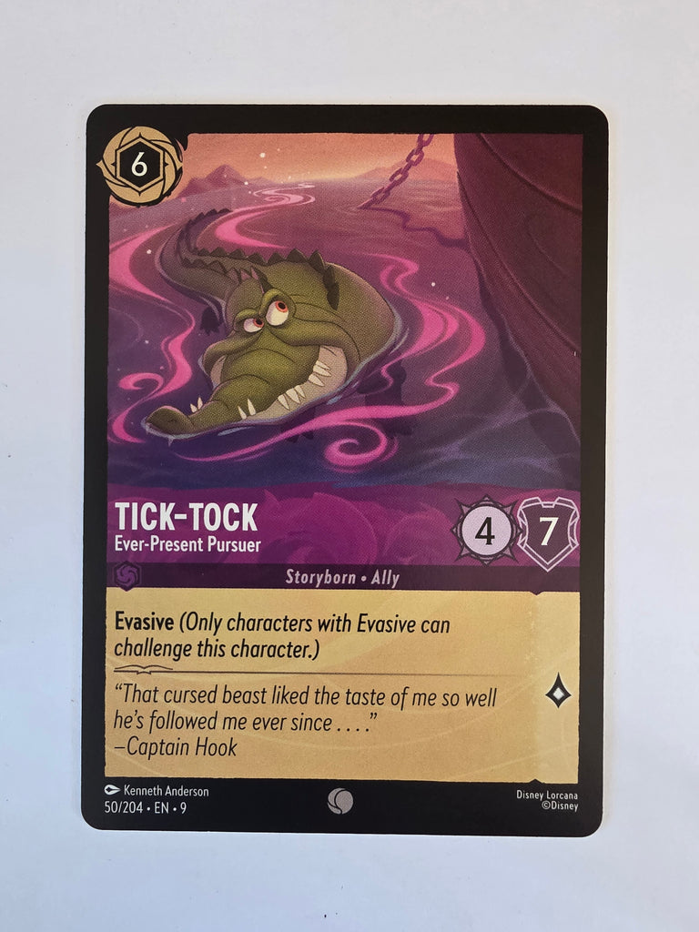 Disney Lorcana | Fabled | 50/204 | Tick-Tock - Ever-Present Pursuer | Common
