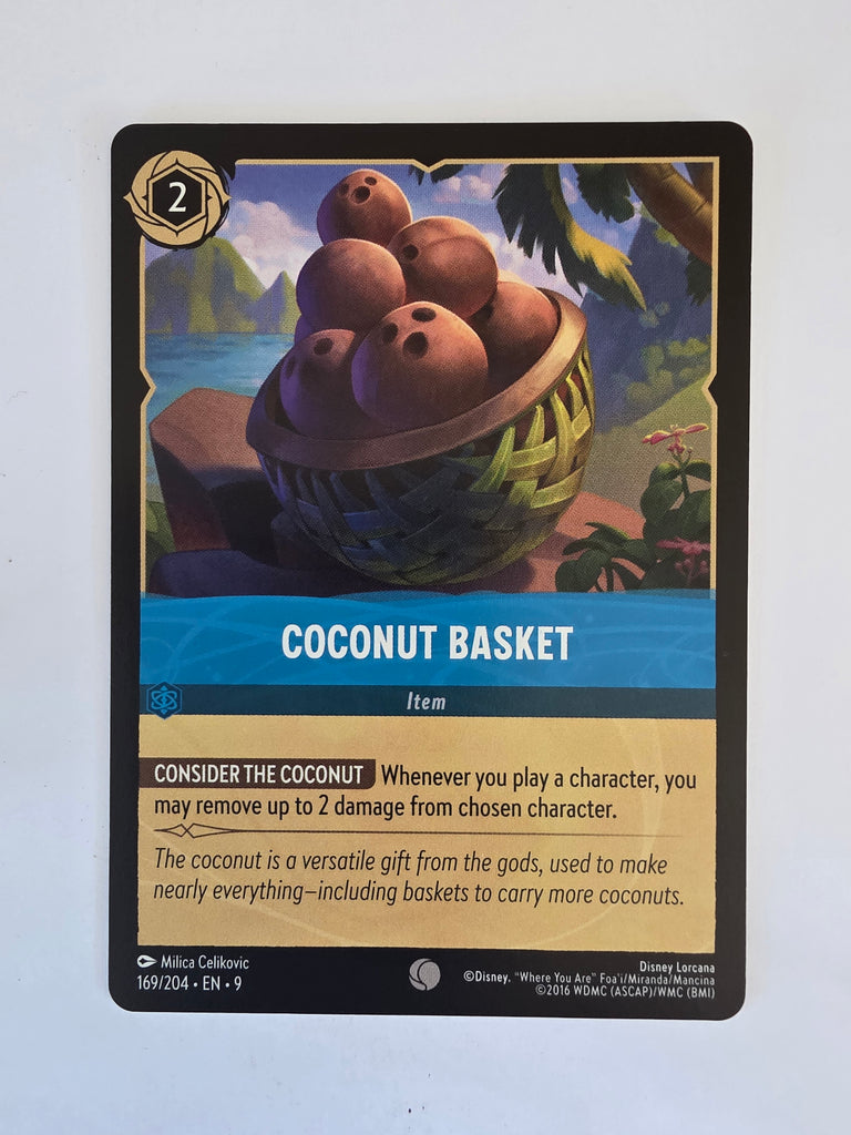 Disney Lorcana | Set 9 Fabled | 169/204 | Coconut Basket | Common
