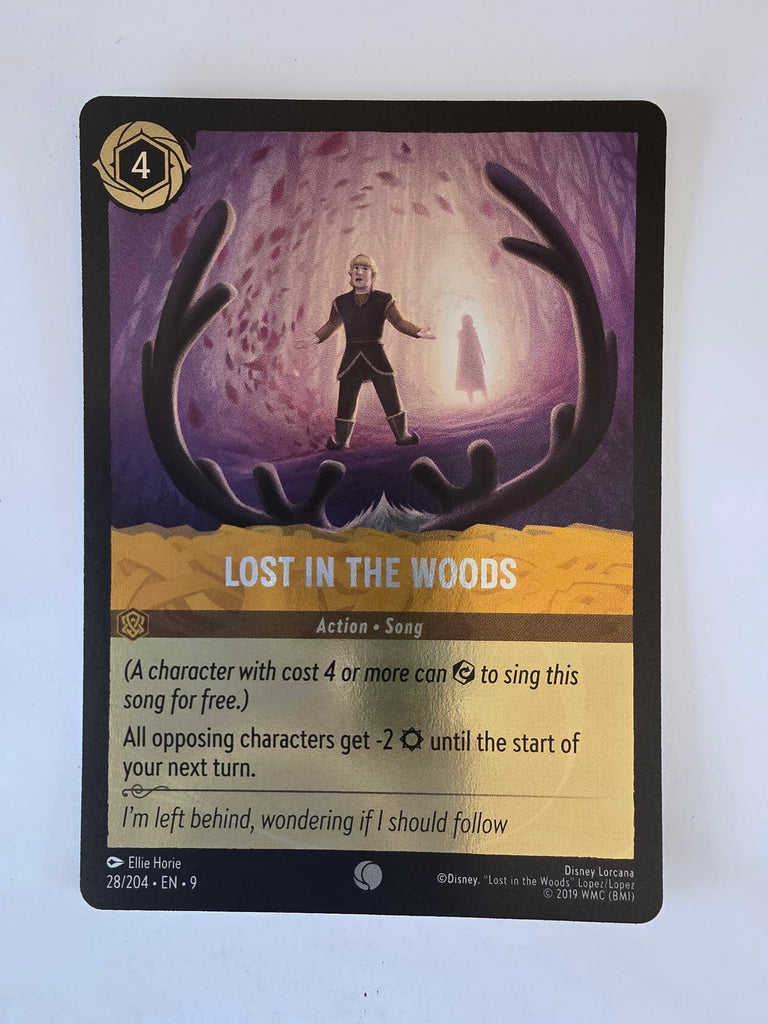 Disney Lorcana | Fabled | 28/204 | COLDFOIL | Lost in the Woods | Common