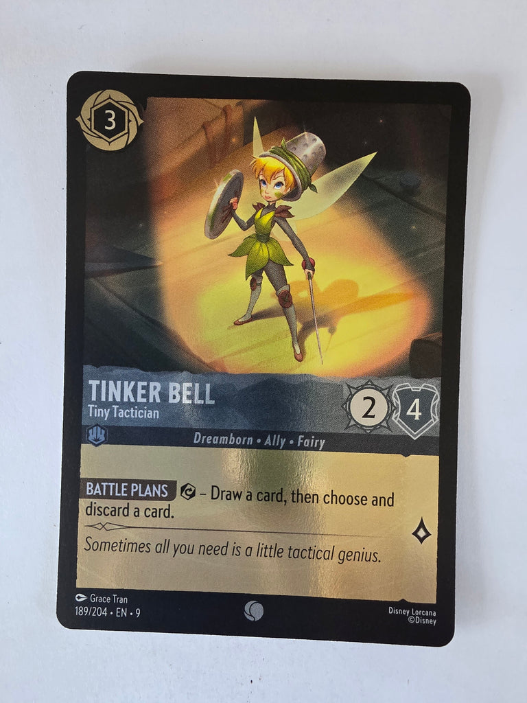 Disney Lorcana | Fabled |189/204 |COLDFOIL |Tinker Bell - Tiny Tactician |Common