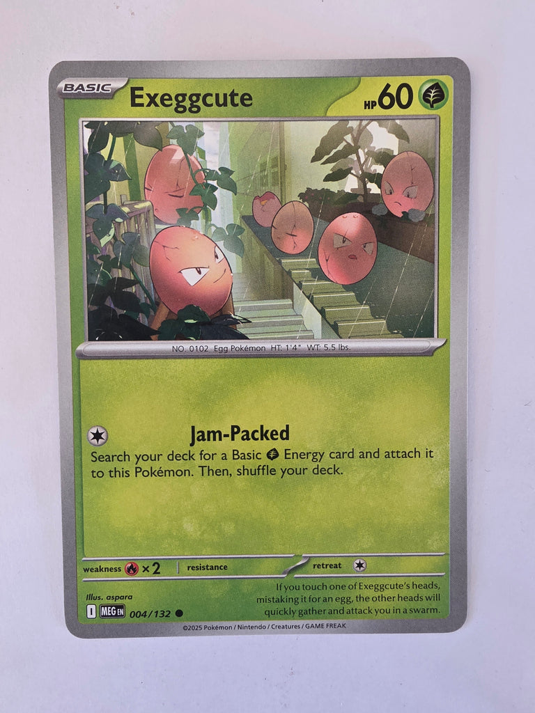 Pokemon TCG Mega Evolutions | #004/132 | Exeggcute | Common
