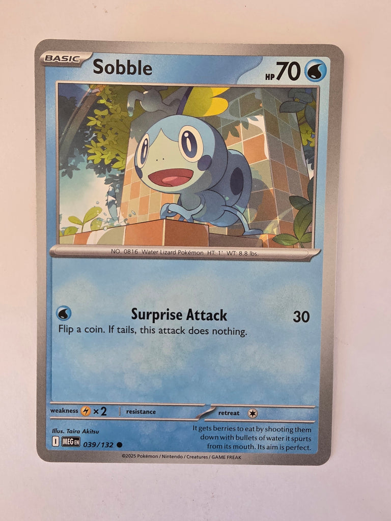 Pokemon TCG Mega Evolutions | #039/132 | Sobble | Common