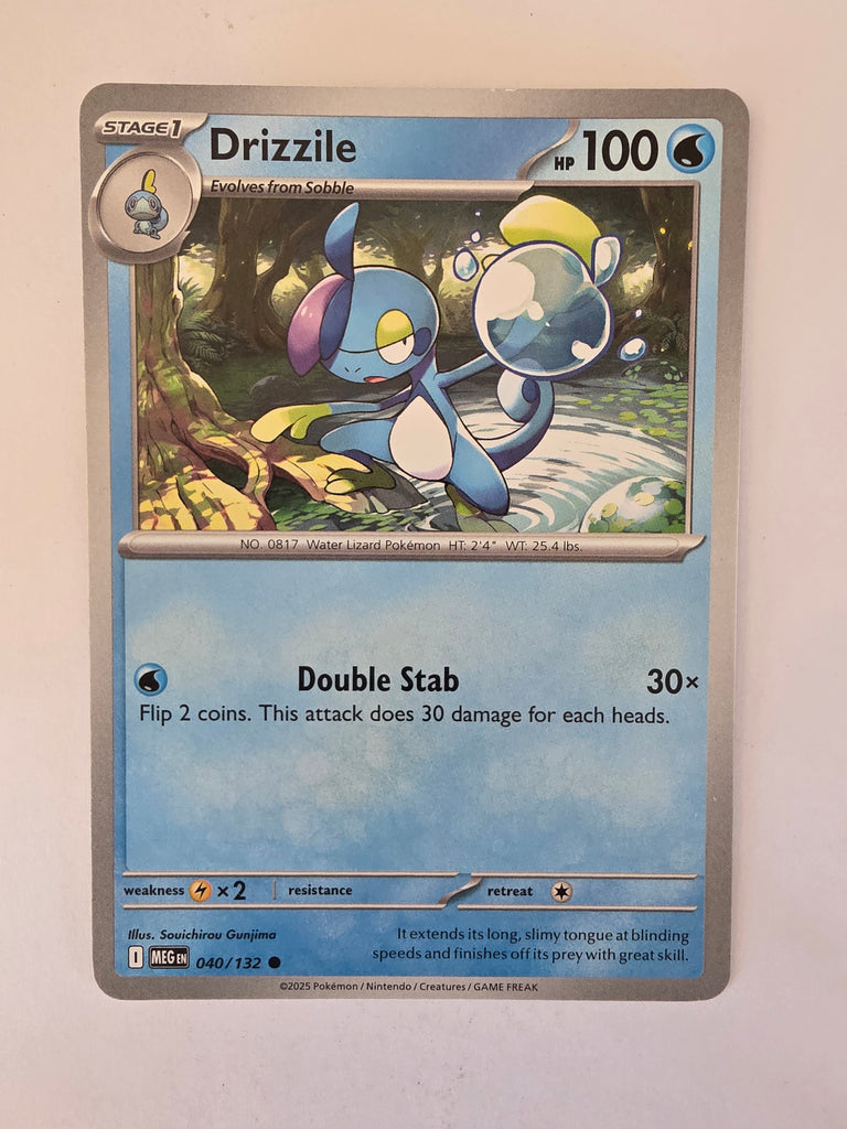 Pokemon TCG Mega Evolutions | #040/132 | Drizzile | Common