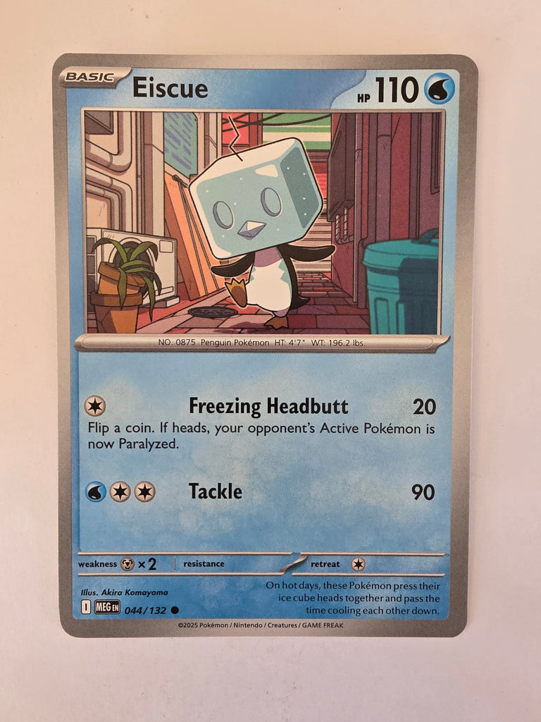 Pokemon TCG Mega Evolutions | #044/132 | Eiscue | Common