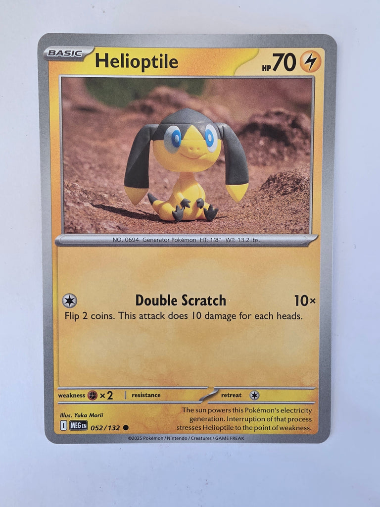 Pokemon TCG Mega Evolutions | #052/132 | Helioptile | Common