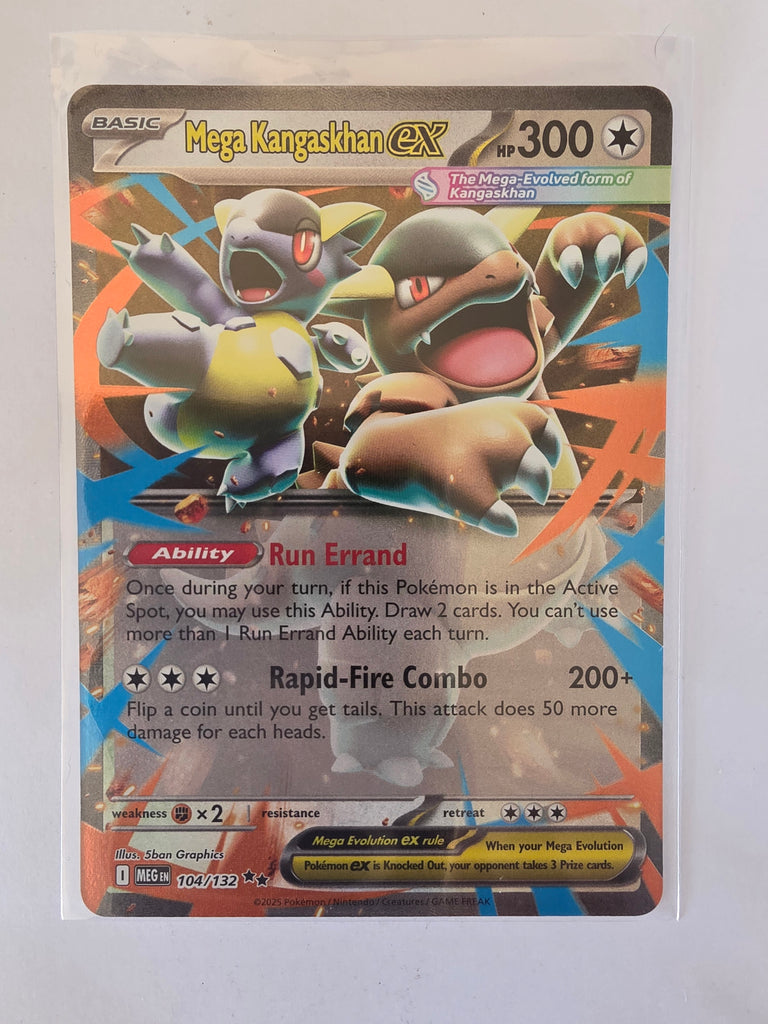 kangaskhan rare card Pokemon TCG Mega Evolutions | #104/132 | Mega Kangaskhan ex