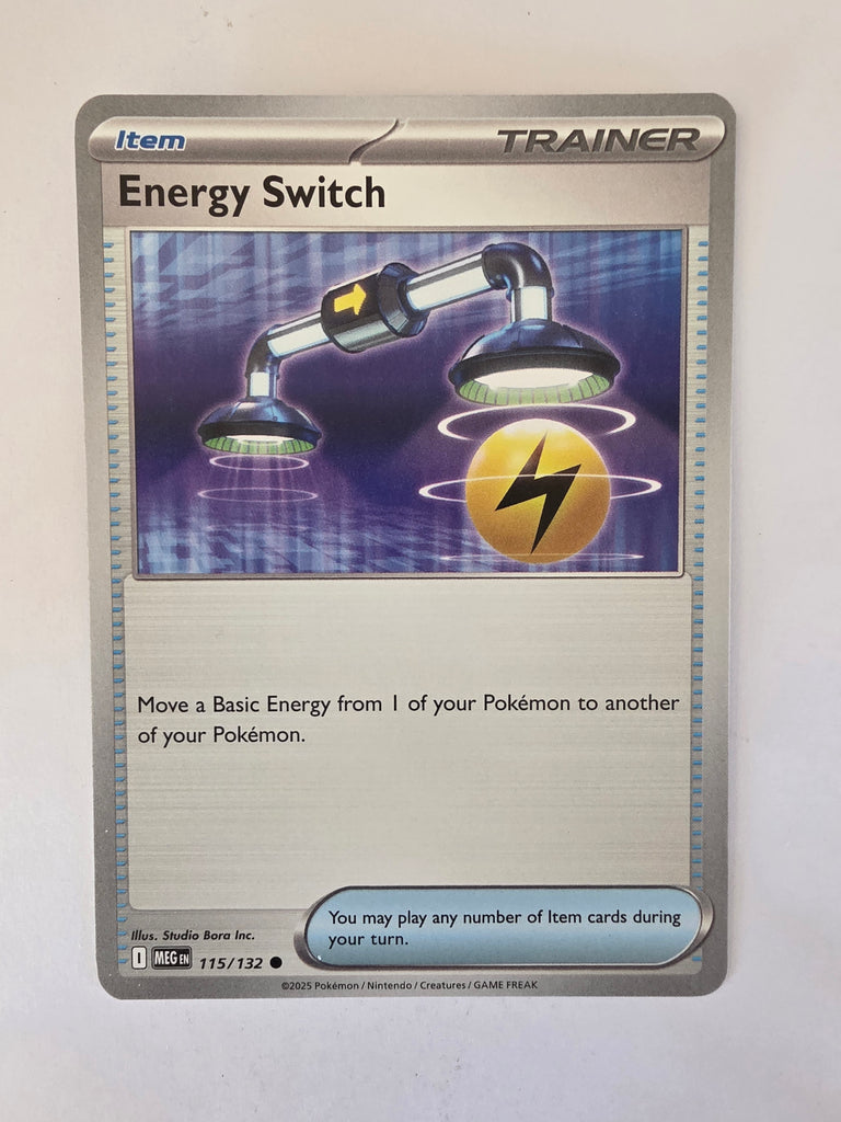 Pokemon TCG Mega Evolutions | #115/132 | Energy Switch | Common