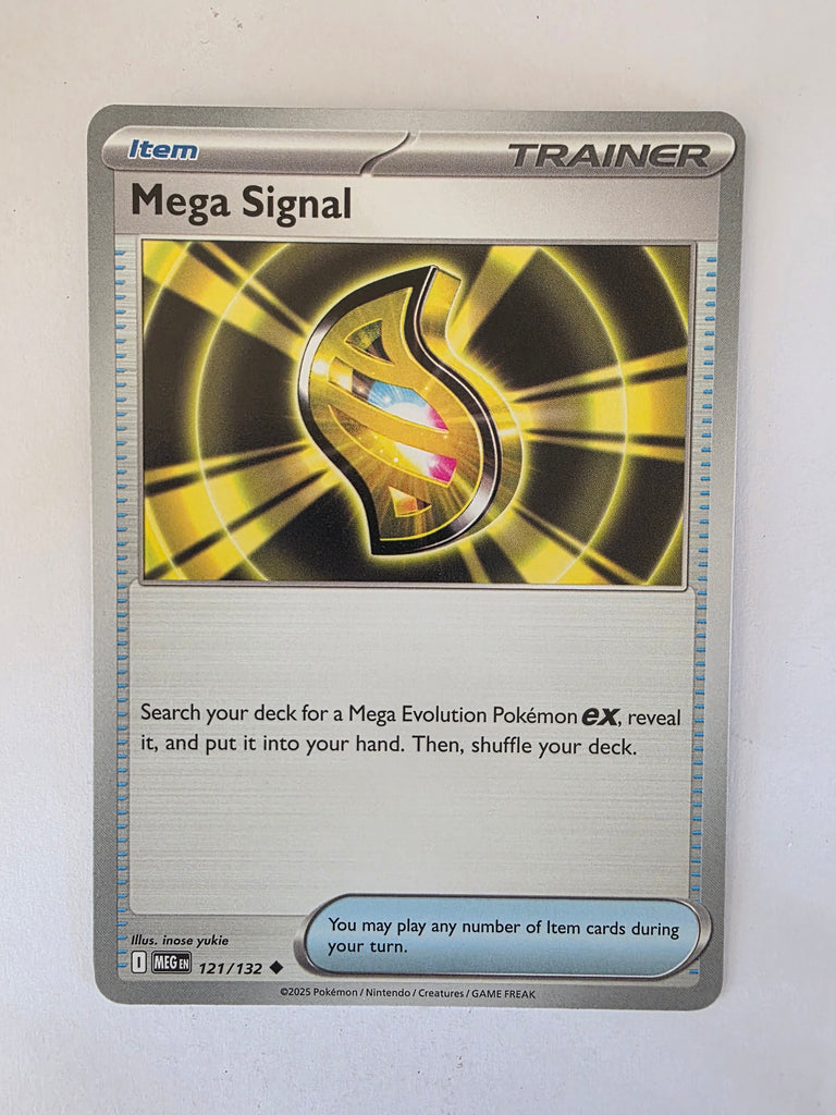 Pokemon TCG Mega Evolutions | #121/132 | Mega Signal | Uncommon