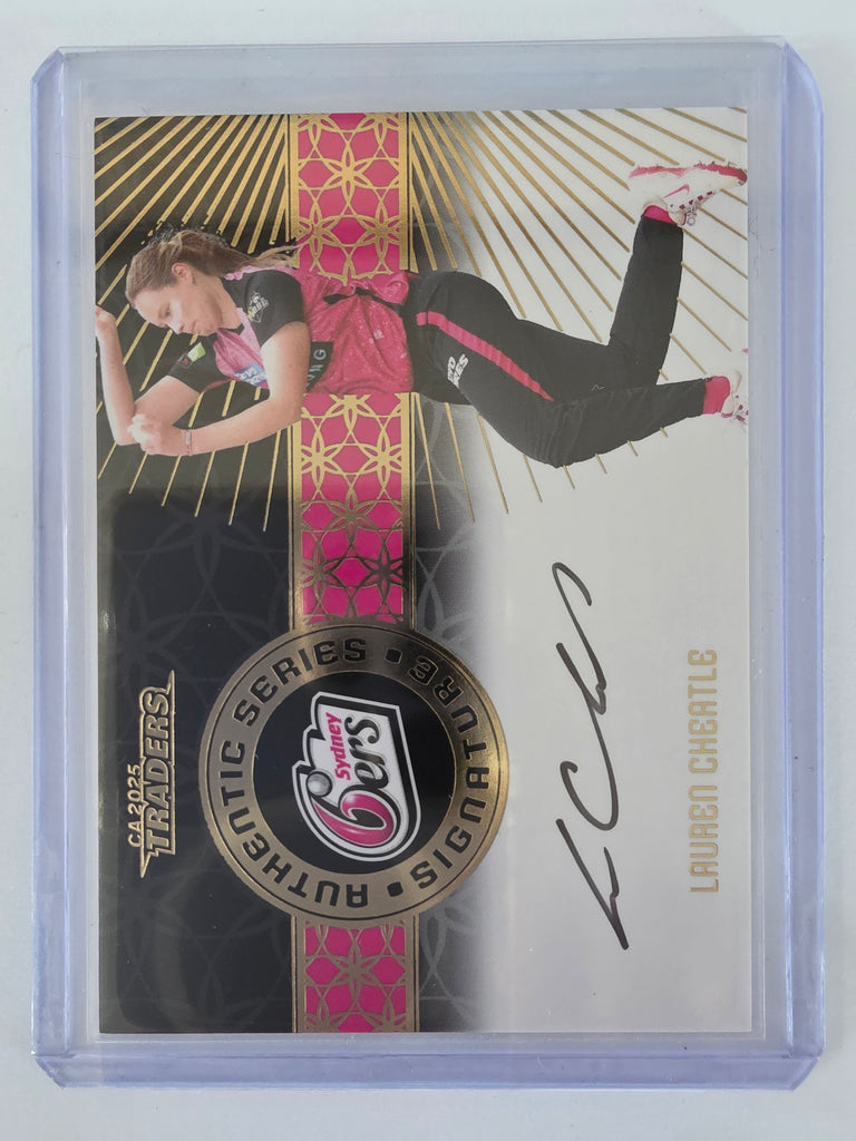 25/26 Cricket | Authentics Signature Black | #ASB11 | #88/94 | Lauren Cheatle | Sixers