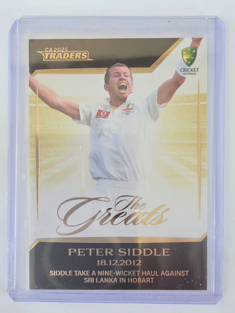 2025/26 Cricket Traders | The Greats Peter Siddle | #TG06 | #085/148 | 18.12.2012