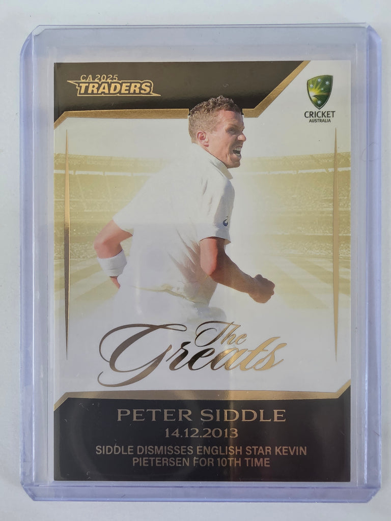 2025/26 Cricket Traders | The Greats Peter Siddle | #TG08 | #108/148 | 14.12.2013