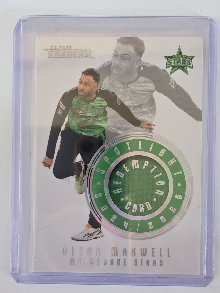 25/26 Cricket | Spotlight Jersey Patch Silver | #SS05 | #002/111 | Glenn Maxwell | Stars
