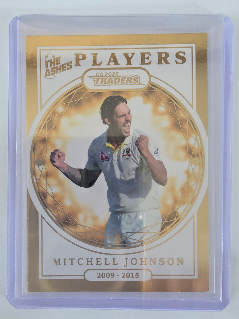 25/26 Cricket Traders | Case Card Ashes Players | #APG05 | #51/95 | Mitchell Johnson
