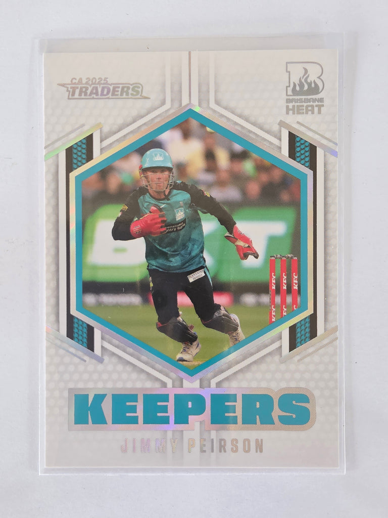 2025/26 Cricket Traders | Keepers | #K03 | Jimmy Peirson | Heat