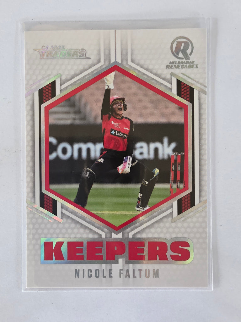 2025/26 Cricket Traders | Keepers | #K08 | Nicole Faltum | Renegades