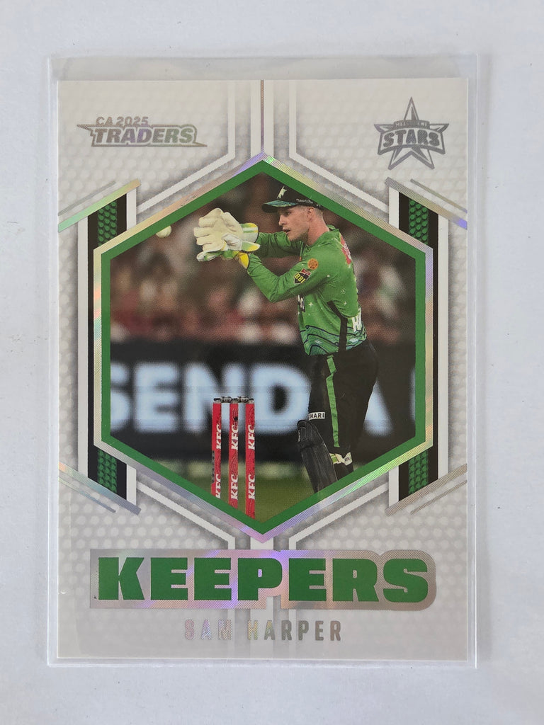 2025/26 Cricket Traders | Keepers | #K09 | Sam Harper | Stars