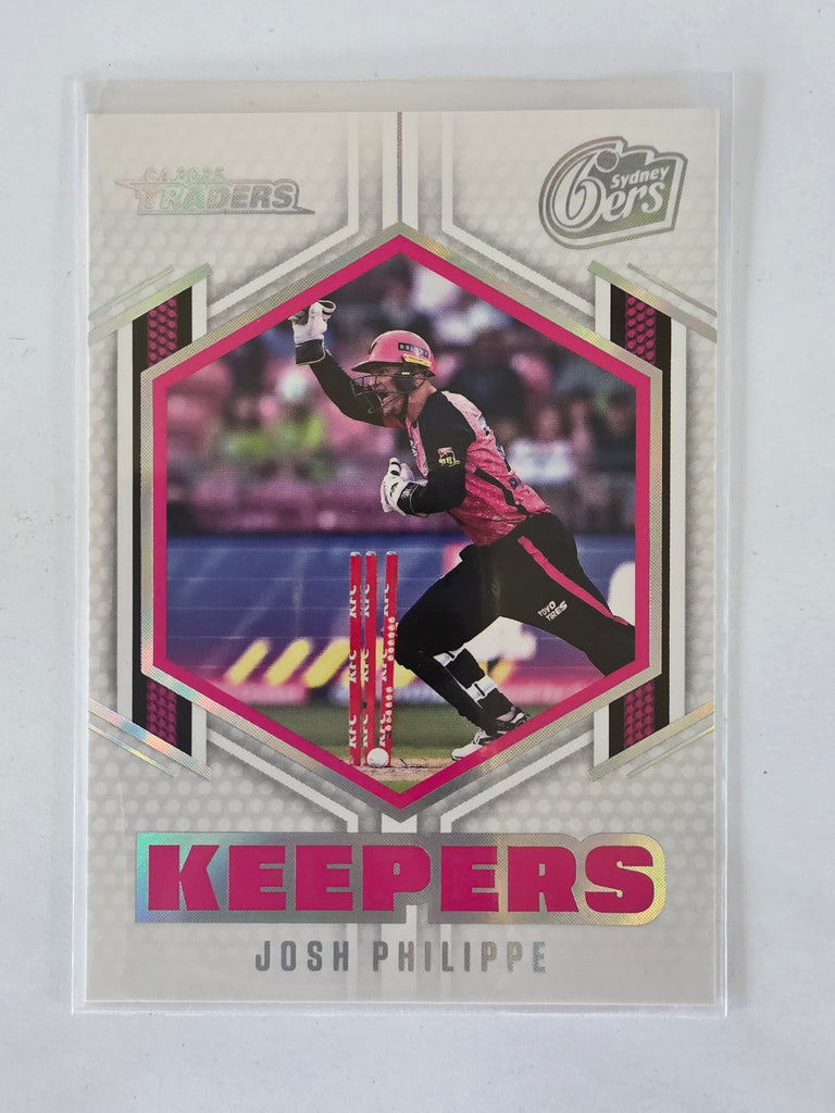 2025/26 Cricket Traders | Keepers | #K13 | Josh Philippe | Sixers