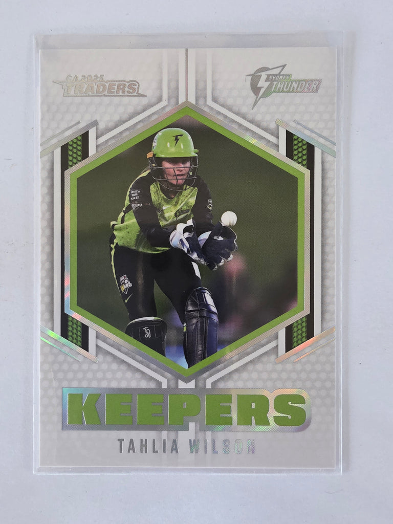 2025/26 Cricket Traders | Keepers | #K16 | Tahlia Wilson | Thunder