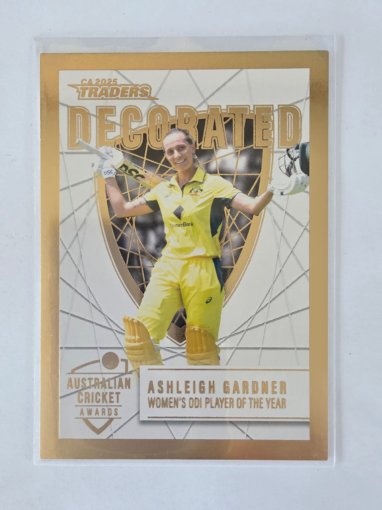 2025/26 Cricket Traders | Decorated | #D04 | Ashleigh Gardner | Australia