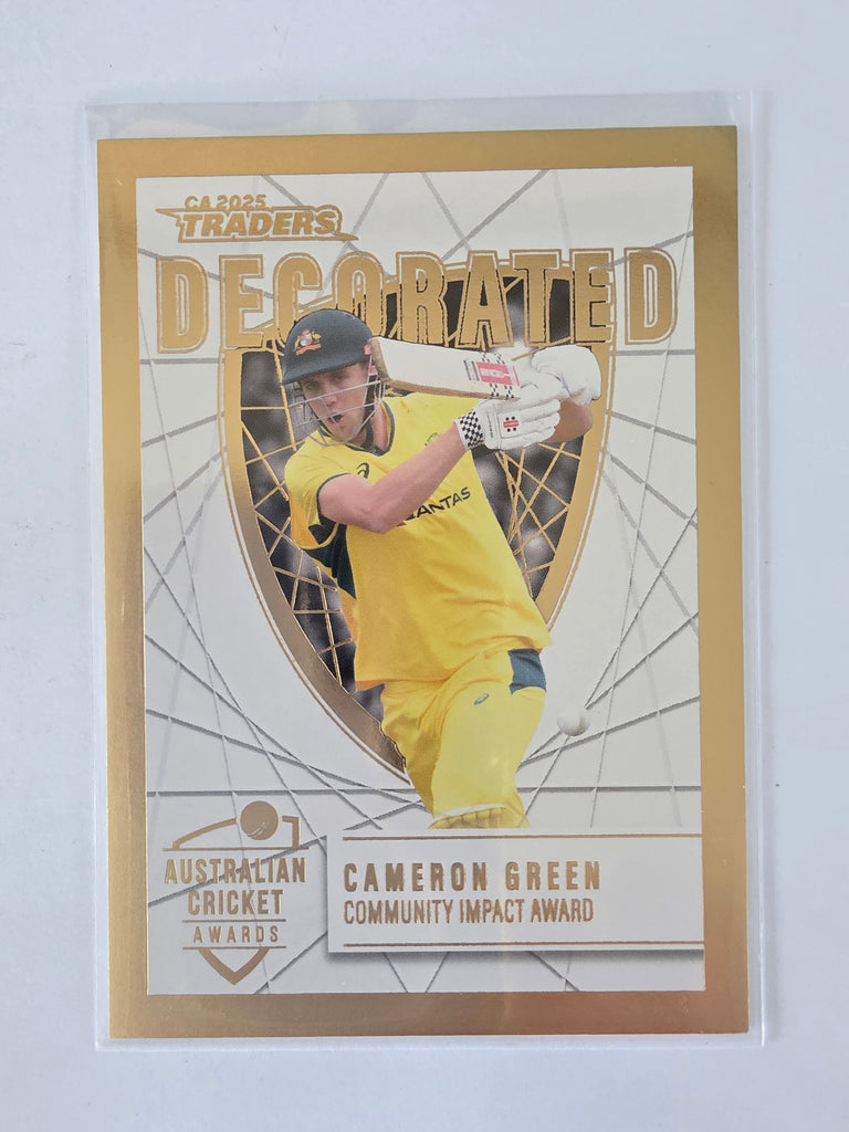 2025/26 Cricket Traders | Decorated | #D08 | Cameron Green | Australia