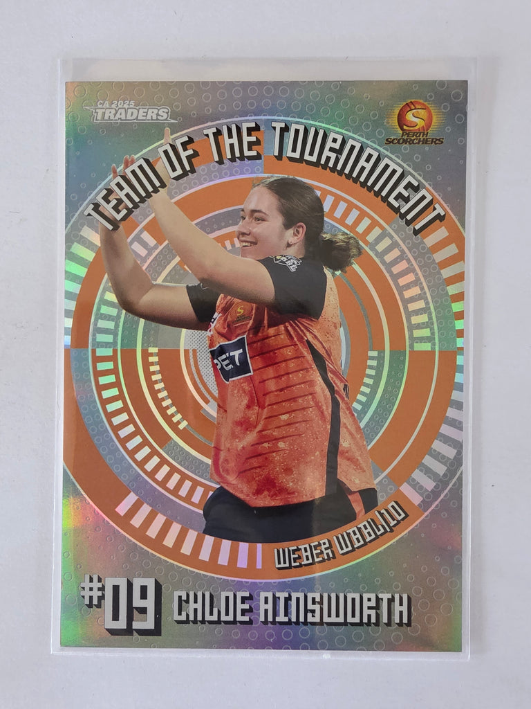 25/26 Cricket Traders |Team of the Tournament Platinum | #TTP09 | #01/75 | Chloe Ainsworth
