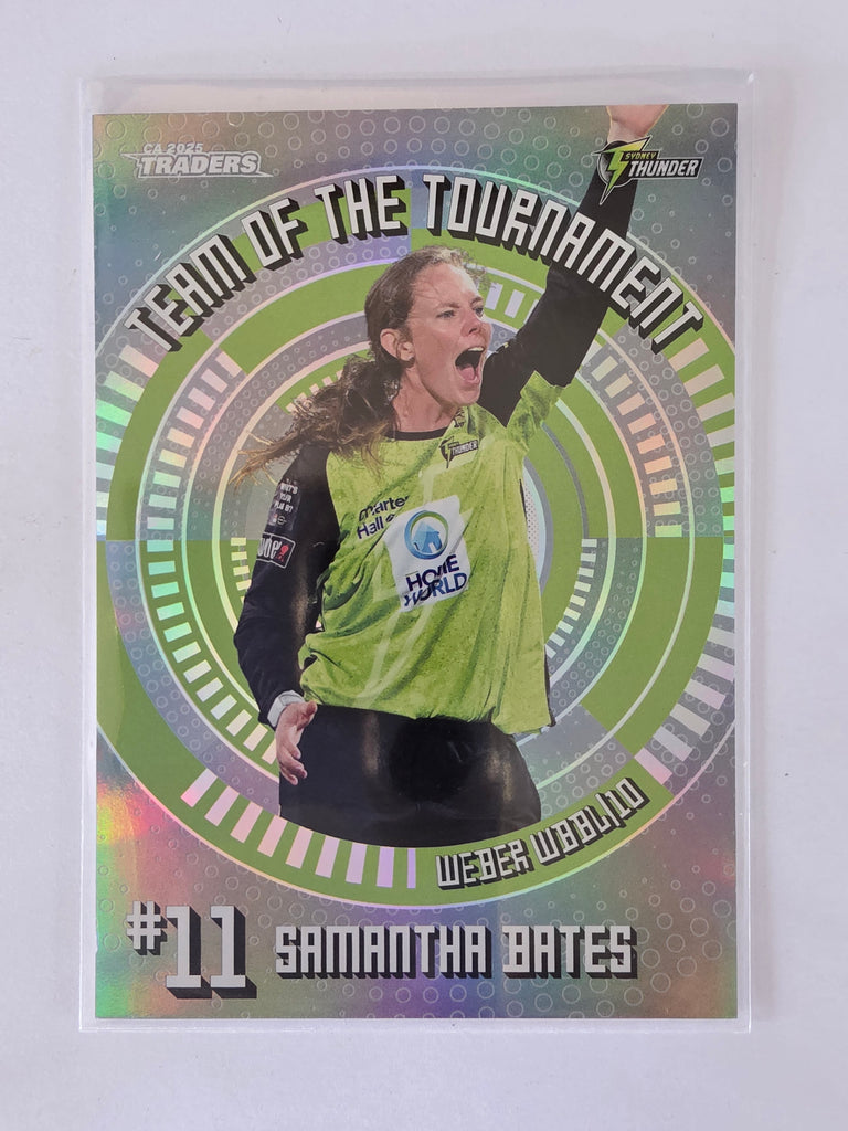 25/26 Cricket Traders |Team of the Tournament Platinum | #TTP11 | #74/75 | Samantha Bates