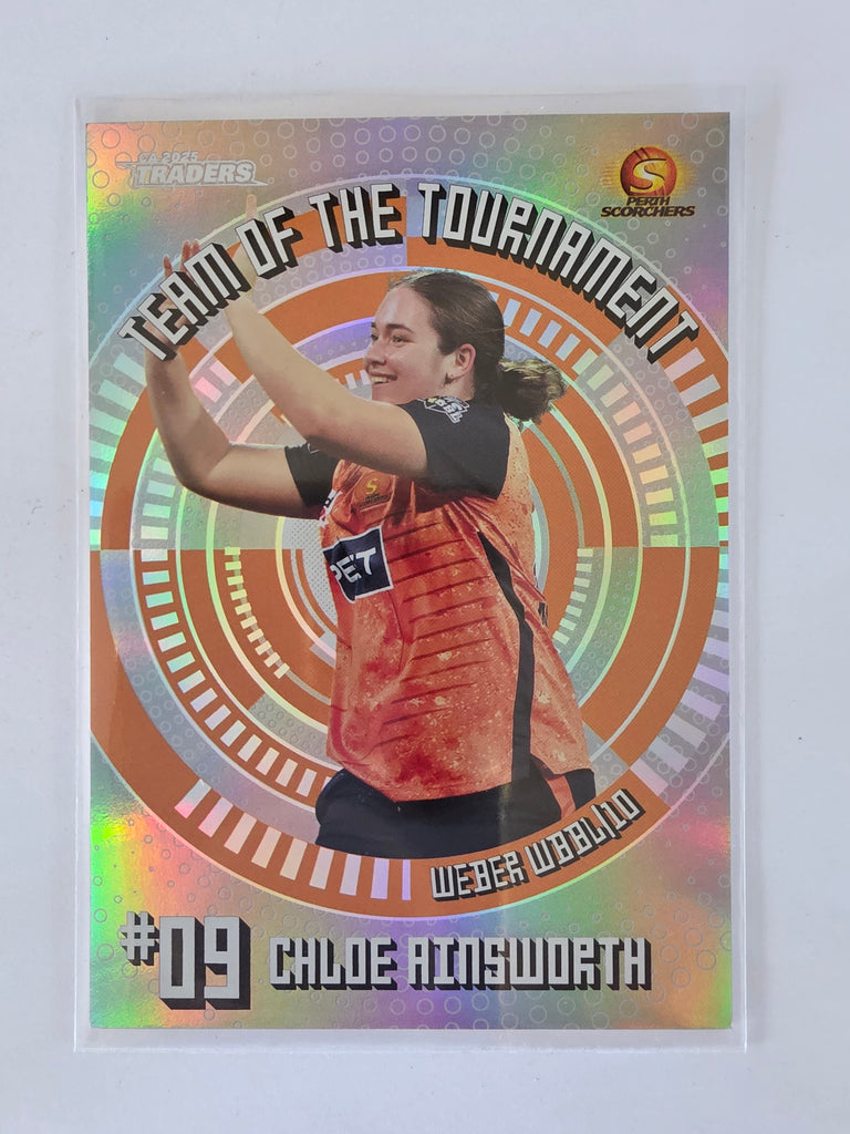 25/26 Cricket Traders |Team of the Tournament SILVER | #TTS09 | #183/200 | Chloe Ainsworth