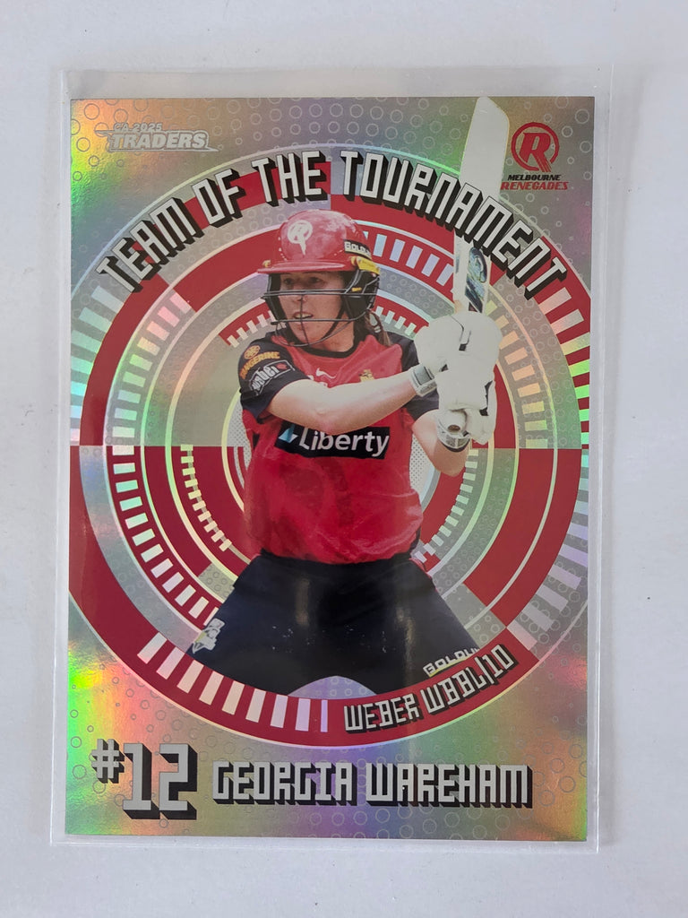 25/26 Cricket Traders |Team of the Tournament SILVER | #TTS12 | #184/200 | Georgia Wareham