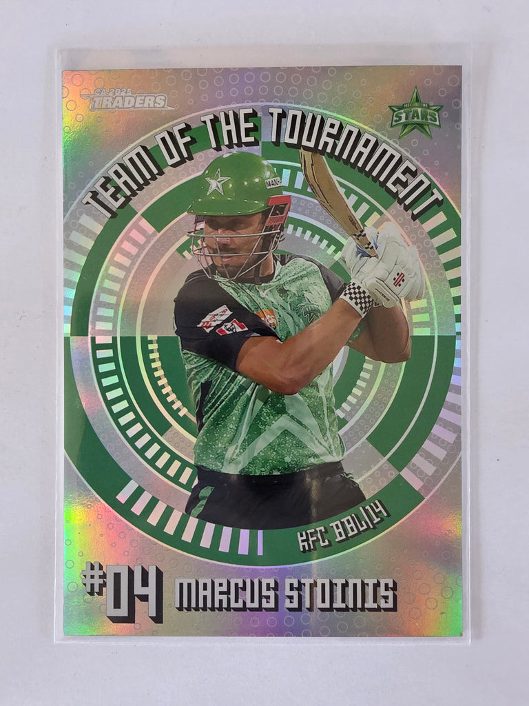 25/26 Cricket Traders |Team of the Tournament SILVER | #TTS16 | #010/200 | Marcus Stoinis | Stars