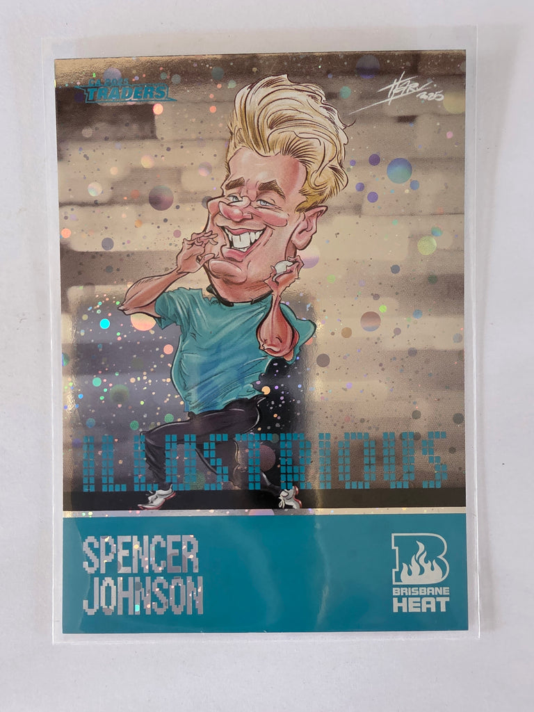 2025/26 Cricket Traders | Illustrious Special | #ILL02 | Spencer Johnson | Heat