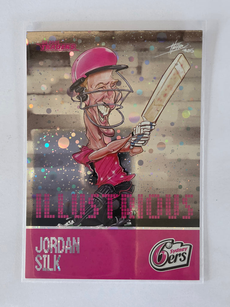 2025/26 Cricket Traders | Illustrious Special | #ILL07 | Jordan Silk | Sixers